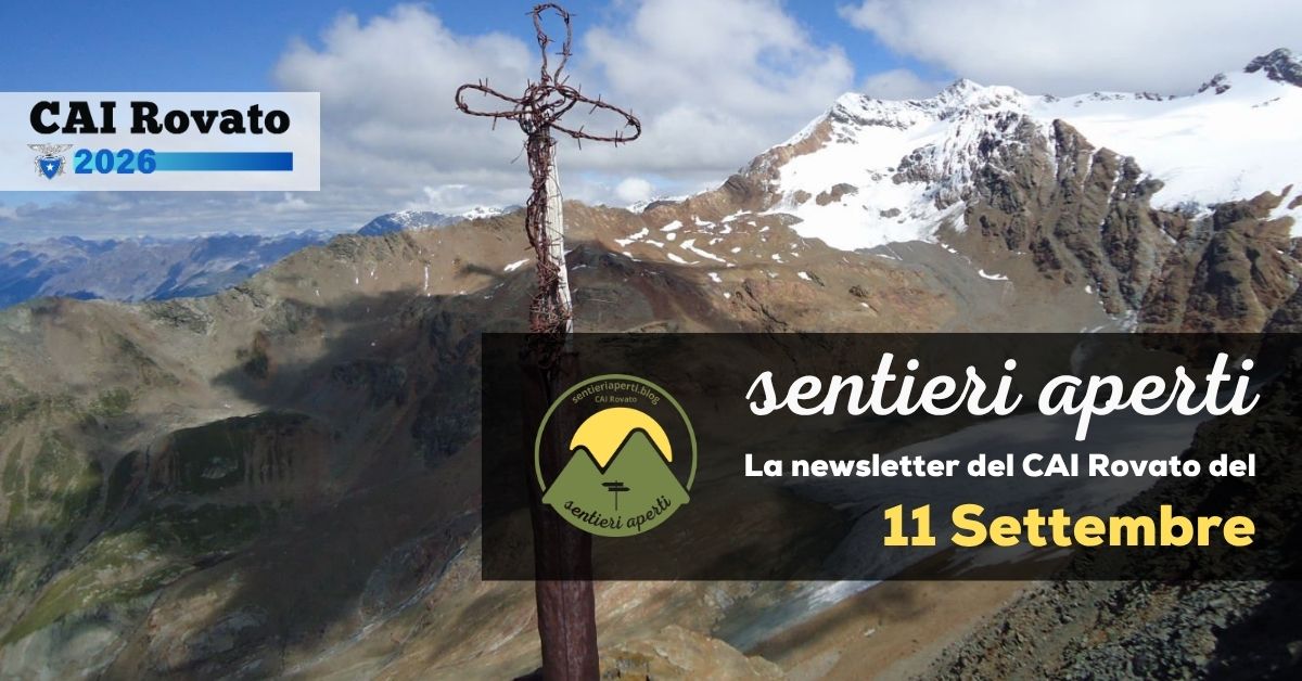 La Newsletter del CAI Rovato – 11 Settembre 2026