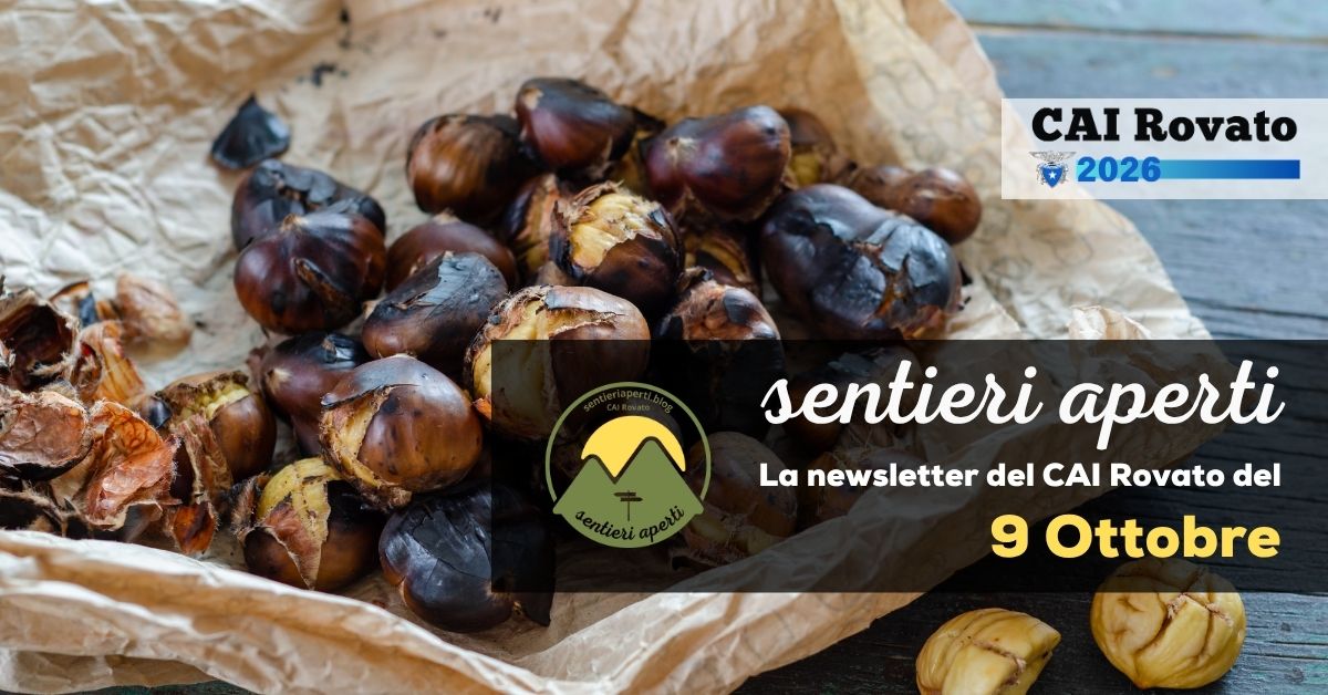 La Newsletter del CAI Rovato – 9 Ottobre 2026